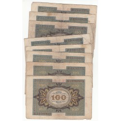 LOT 24 REICHSBANKNOTE  100 MARK 1920