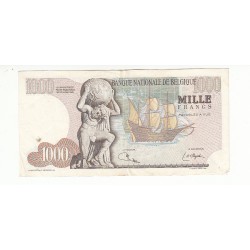 BELGIQUE 1000 FRANCS 1975