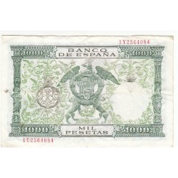 ESPAGNE 1000 PESETAS 1957