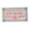 1 Franc Chambre de Commerce Chambéry SPECIMEN NEUF Pirot 3