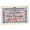 1 Franc Chambre de Commerce Cognac P/NEUF ANNULE Pirot 4