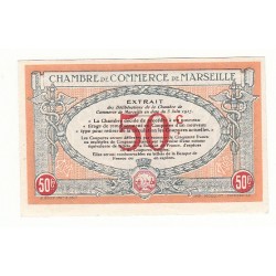 50 Cmes Chambre de Commerce de MARSEILLE  NEUF  Pirot 67
