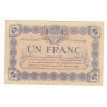 1 Franc Chambre de Commerce NARBONE Pirot 30