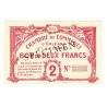 2 Francs Chambre de Commerce d’Orléans et Loiret Spécimen 1914 Pirot 3