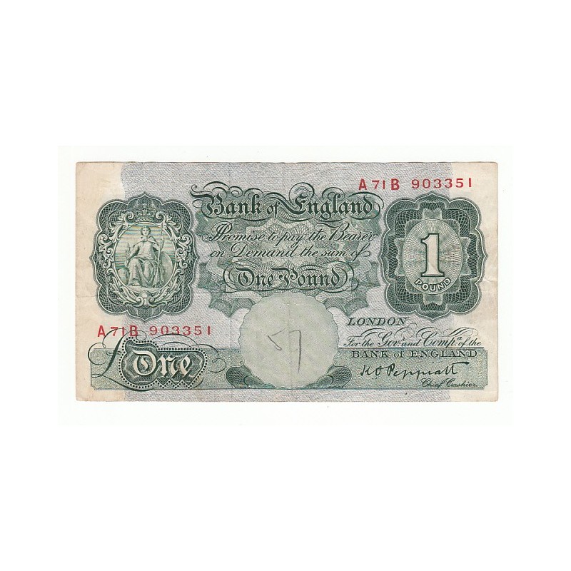 ROYAUME UNI 1 Pound 1934-39