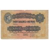 AFRIQUE EAST AFRICAN CURRENCY BOARD 20 SHILLINGS 1949 OR ONE POUND