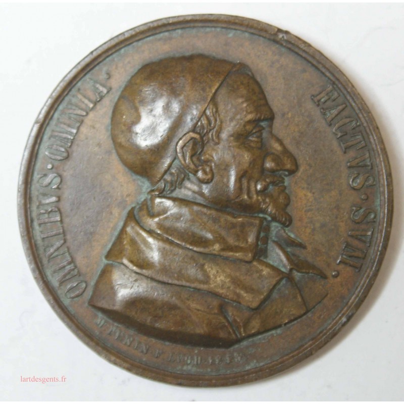 Médaille St-Vincent-de-Paul & Jésus le Bon Pasteur - PENIN .F1843