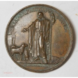 Médaille St-Vincent-de-Paul & Jésus le Bon Pasteur - PENIN .F1843