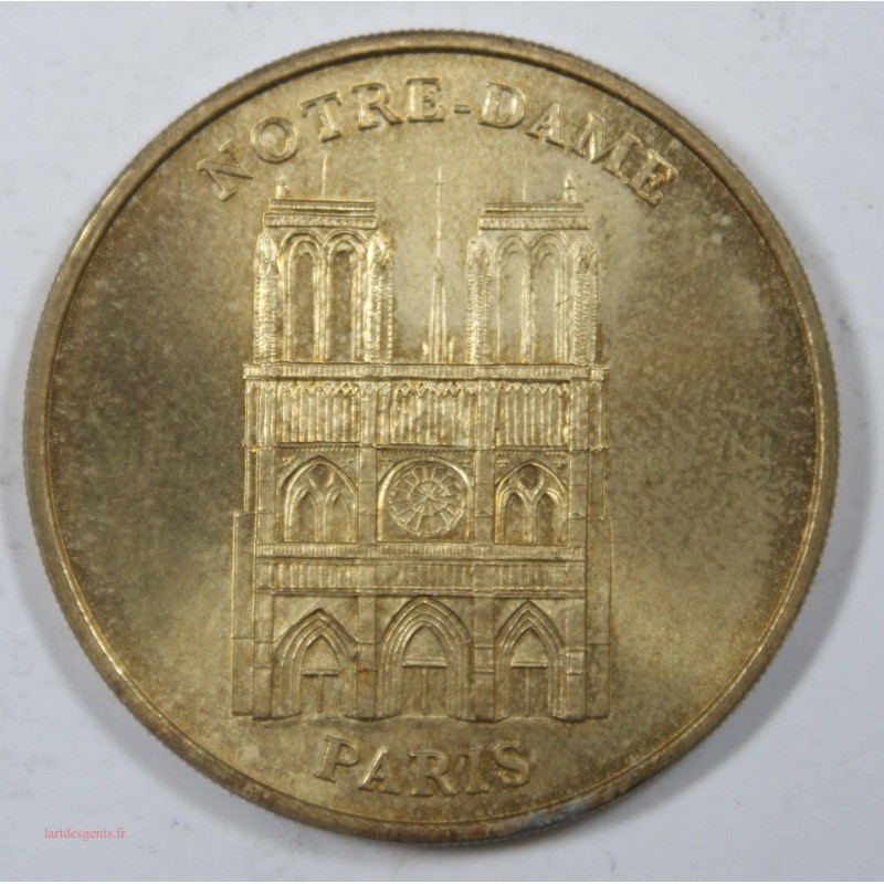 Médaille touristique MDP - Notre dame de Paris 75004 1998