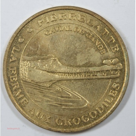 Médaille touristique MDP - Ferme des Crocodiles (26) 2001