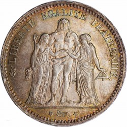 HERCULE - ECU de 5 Francs 1873 A Paris "MS62