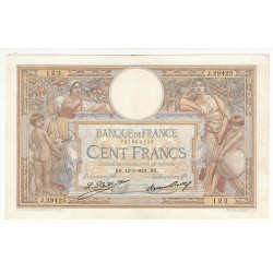 100 FRANCS LUC OLIVIER MERSON 12 Mars 1931 TTB vendu