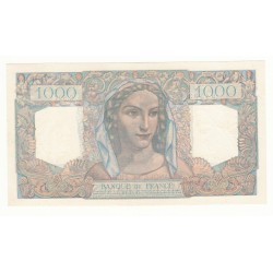 1000 FRANCS MINERVE ET HERCULE 17 Février 1949 SPL