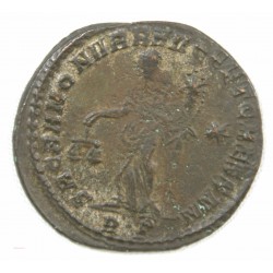 Romaine - Follis Diocletien, Sacra moneta poids léger +300-303