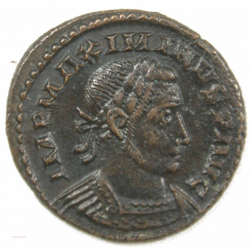 Romaine - Follis Maximin II DAIA, Londres +310-312