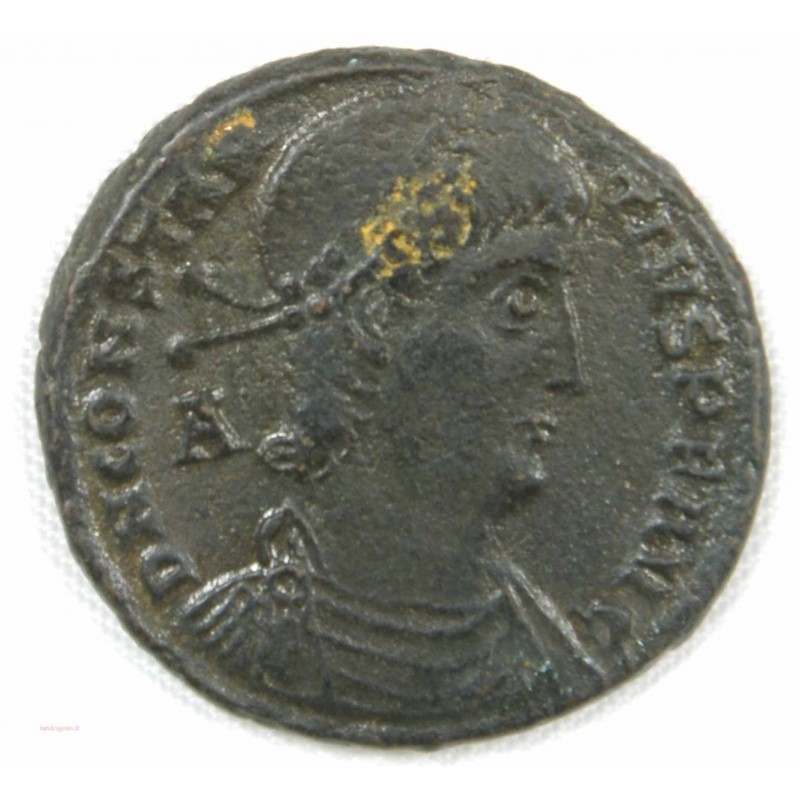 Romaine - CONSTANCE II Maiorina, THESSALONIQUE +350 RIC 129