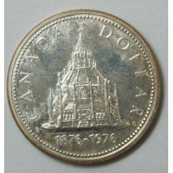 Canada dollar 1876-1976 argent 500/00