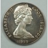 COOK ISLAND - 2 $ DOLLARS 1973 20ème anniversaire de la Coronation