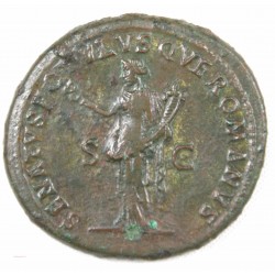 Romaine - Dupondius TRAJAN R/ Senat Ric 674