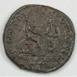 Romaine - Dupondius HADRIEN R/ Adventus Ric 554