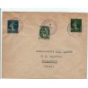 Oblitération violette Congrès 13 de Versailles du 10 8 1926, 5,10,25 C