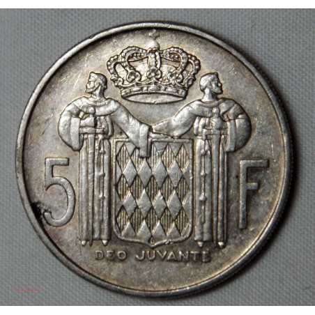 MONACO - 5 Francs 1960  - RAINIER III