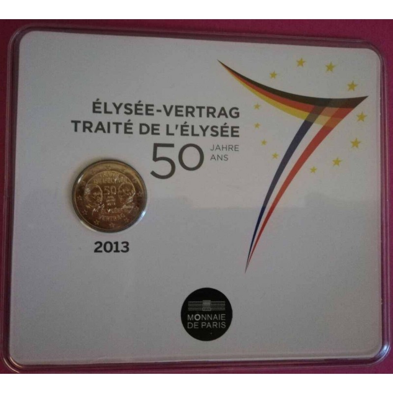 BU 2 euro Commemorative 2013 - 50e Anniversaire du traité de l' Elysée