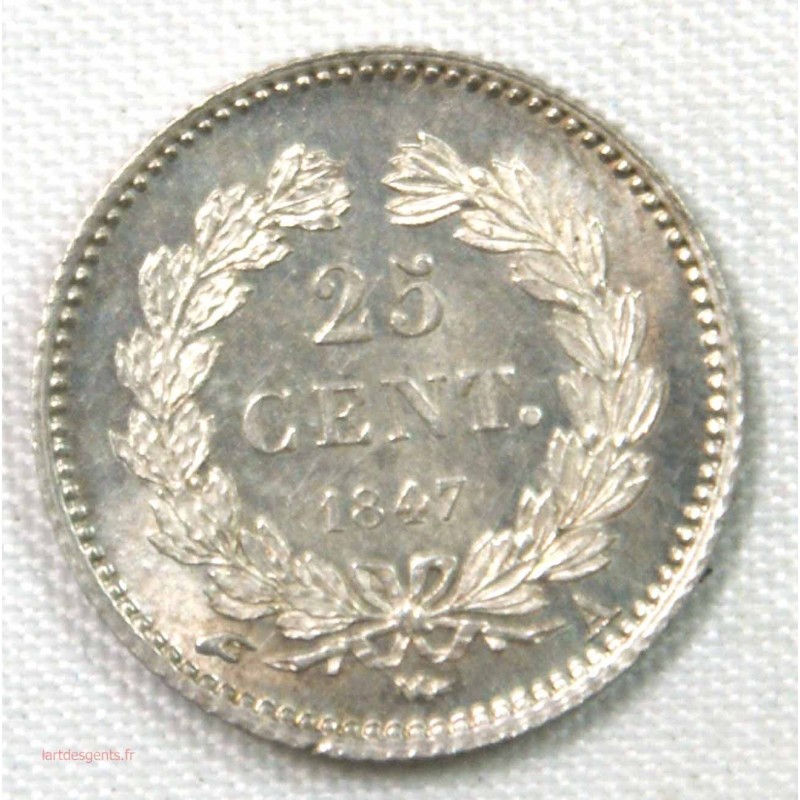 Louis Philippe I - 25 centimes 1847 A spl+