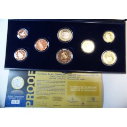 GRECE - Coffret 1 centime à 2 euro 2011 PROOF BE