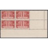 BLOC DE 4 TIMBRES COIN DE FEUILLE N° 316  Vimy Rouge 1936 NEUF** Signé Cote 140 Euros