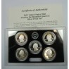 2012 The Beautiful quarters Silver Proof set