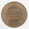 visite de Napoléon III à LILLE  Module du 10 centimes 1853