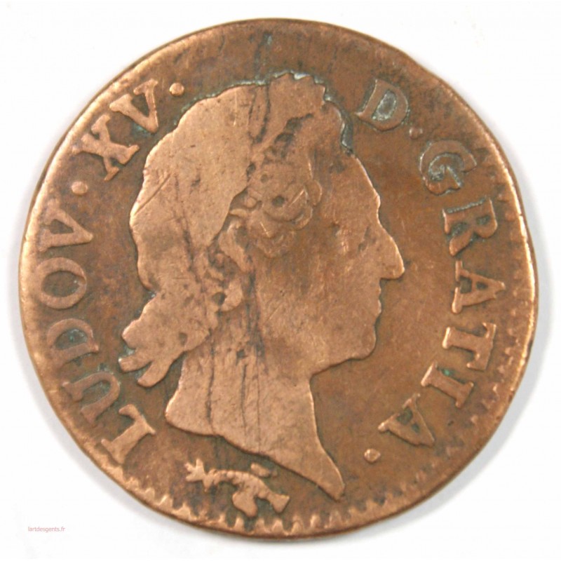 Louis XV - demi Sol à la vieille tête 1770 aix