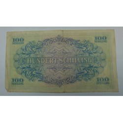 Billet d' Autriche - série 1944 100 schilling