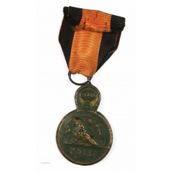 Médaille Militaire Bataille de l' Yser 17-31 octobre 1914 Belgique