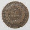 France - Cérès 5 centimes 1878 A - B+ rare