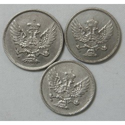 Yougoslavie - 20 Para 1914, 10 Para 1906, 10 Para 1913