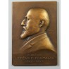 Médaille plaque Bronze, Augène Lefèvre-Pontalis 1862-1923