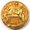 Médaille Bronze doré D' Adrien Blanchet Numismate 1947