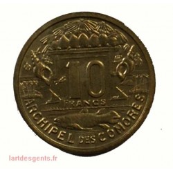 Archipel des Comores - Essai 10 francs 1964