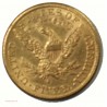 USA- 5 $ dollars OR 1887 S "Coronet Head"