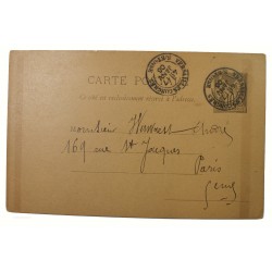 Entier postal C.A.D du 17 janvier 1906 Élection d'Armand Fallières