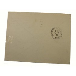Autographe du Président Albert Lebrun sur lettre 1939, N° 419 OMEC