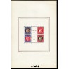 FRANCE BLOC FEUILLET N°3 EXPOSITION PHILATELIQUE DE PARIS 1937 NEUF** Côte 800 Euros L'ART DES GENTS