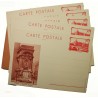 5 entiers postaux 90c la Conciergerie à Paris 1935 a/pochette