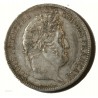 Ecu Louis Philippe Ier - 5 Francs 1831 D Lyon Tranche creux G.677 TTB