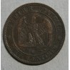 FRANCE - 2 Centimes 1857 MARSEILLE NAPOLEON III Tête nue
