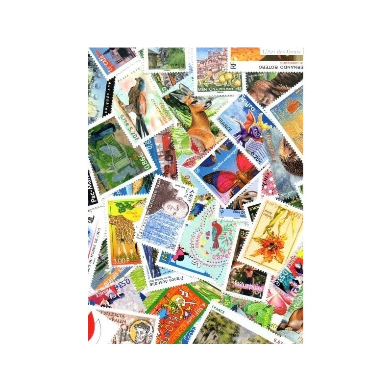 lot de 100 Euros de timbres neuf Faciale en EURO à -46.5% PORT uniquement en FRANCE