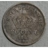NAPOLEON III - 20 centimes 1867 A + 1867 BB