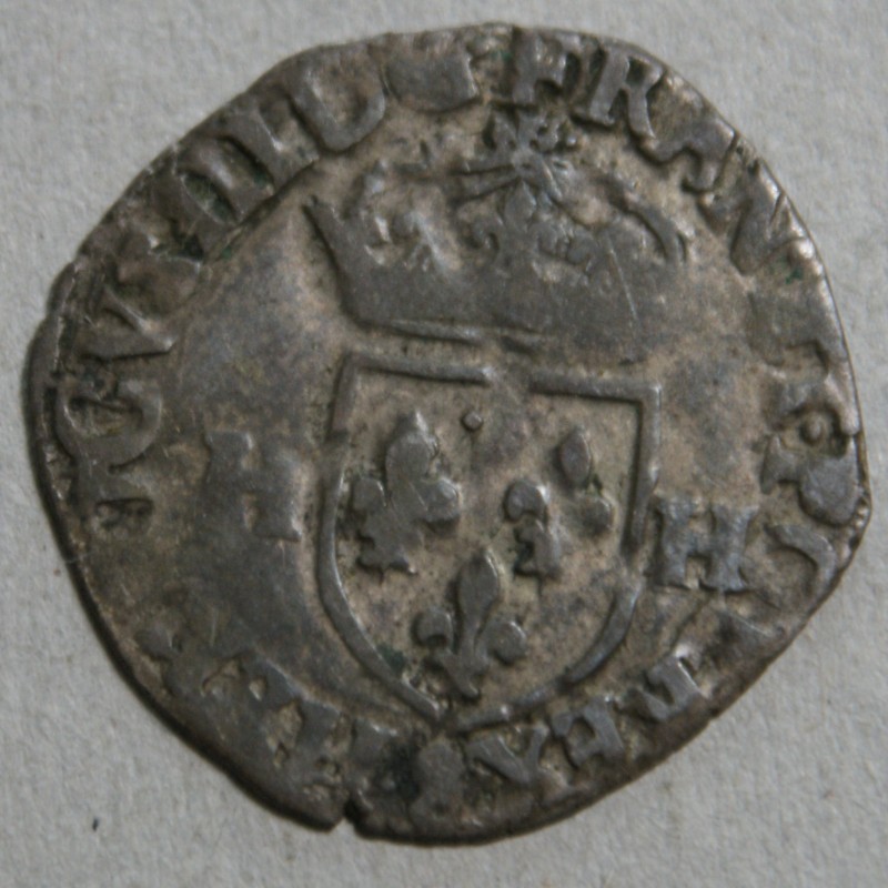 HENRI III - Douzain aux 2 H, 1576 Aix en provence.